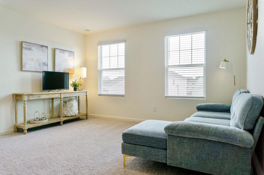 Furnished interior view inside a new home in , Summerville (Image 18). Furnished interior view inside a new home in , Summerville (Image 18).