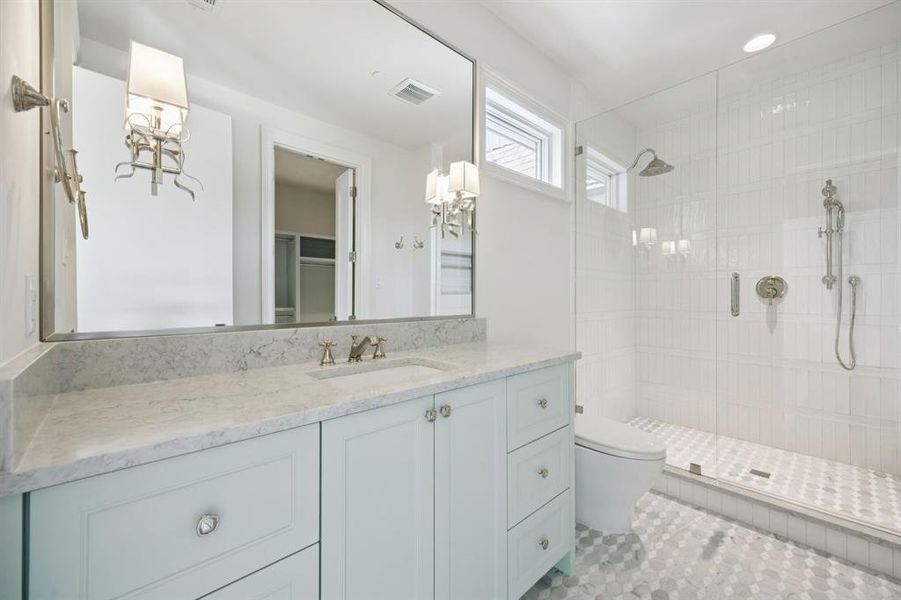 Furnished interior view inside a new home in , Westlake (Image 9). Furnished interior view inside a new home in , Westlake (Image 9).