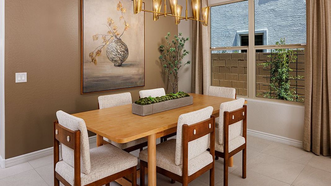 Representative furnished interior of a home built from the Regal by Taylor Morrison in Ladera Trails, Peoria (Image 9).
