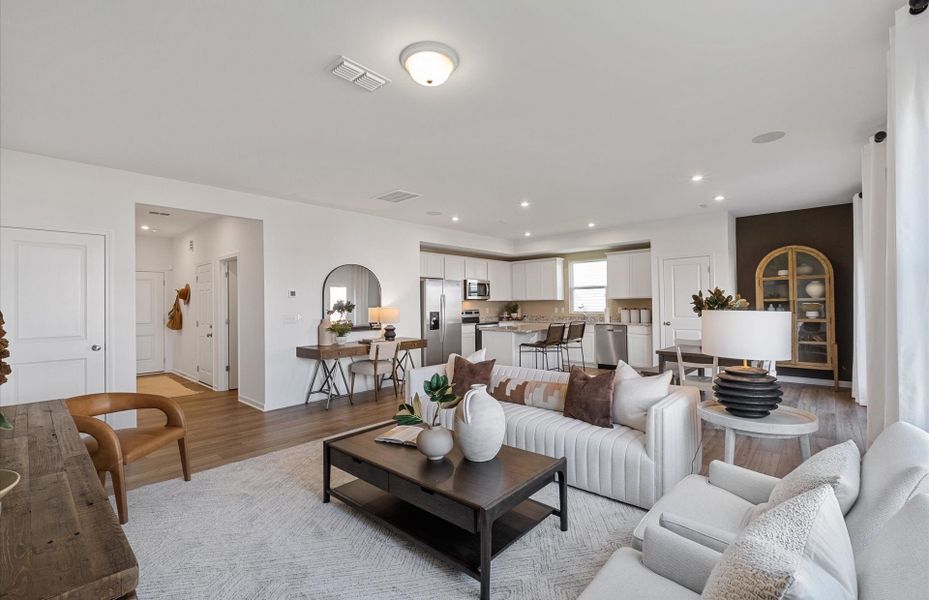 Representative furnished interior of a home built from the Oriole by Centex in Baxley Park, Jonesboro (Image 14). Representative furnished interior of a home built from the Oriole by Centex in Baxley Park, Jonesboro (Image 14).