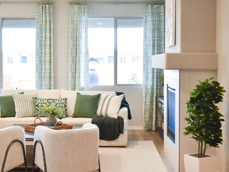 Representative furnished interior of a home built from the The Harmony by Davidson Homes LLC in North Ridge at Pronghorn Ranch, Prescott Valley (Image 30). Representative furnished interior of a home built from the The Harmony by Davidson Homes LLC in North Ridge at Pronghorn Ranch, Prescott Valley (Image 30).