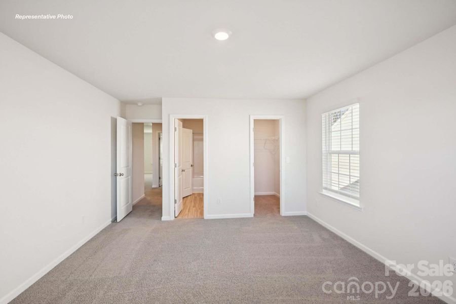 Spacious, unfurnished interior of a new home in Wallace Springs, Statesville (Image 13).