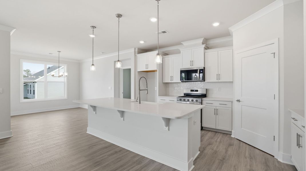 Furnished interior view inside a new home in Cottonwood Ridge, Piedmont (Image 7). Furnished interior view inside a new home in Cottonwood Ridge, Piedmont (Image 7).