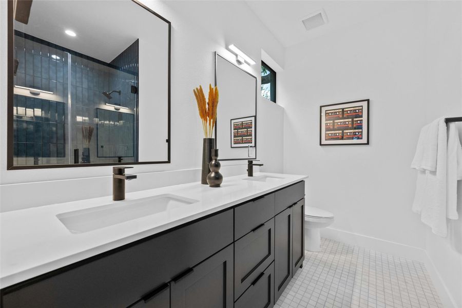 Furnished interior view inside a new home in , Austin (Image 15).