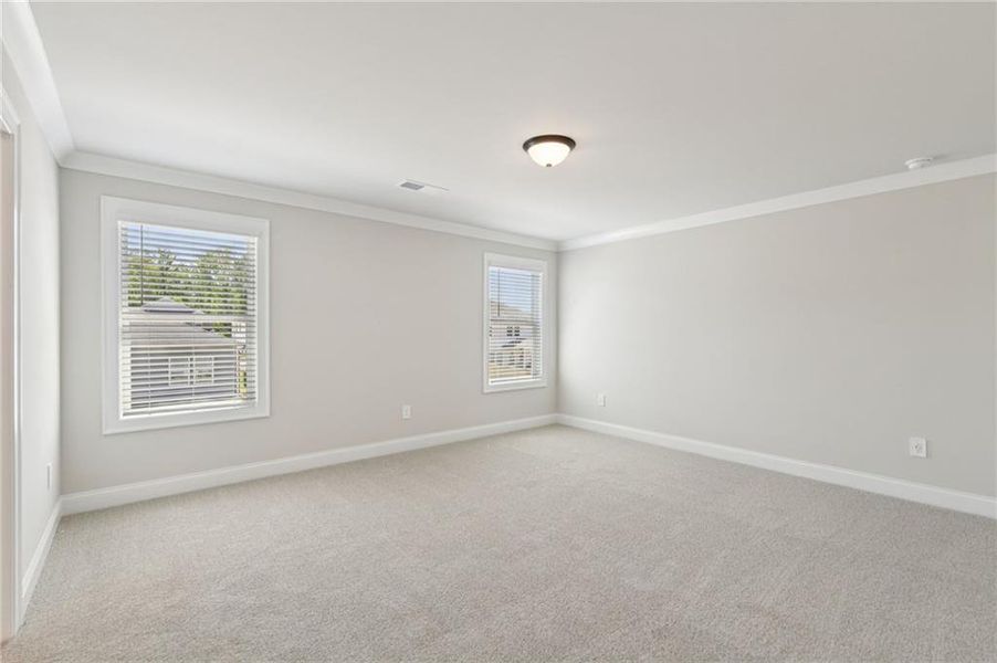 Spacious, unfurnished interior of a new home in Vines at Mill Creek - Estate Series, Braselton (Image 37).