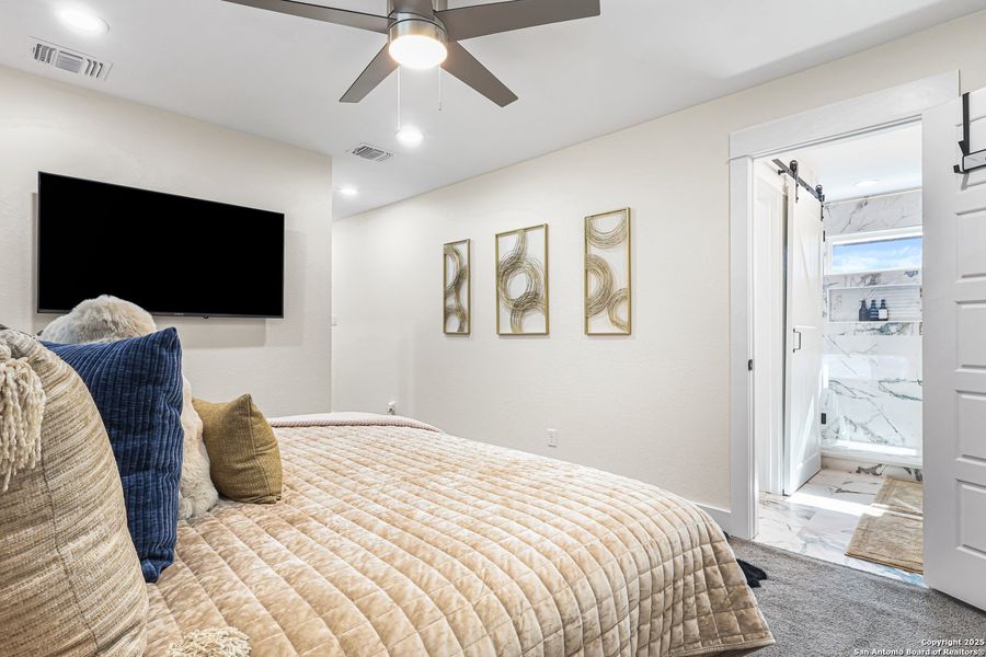 Furnished interior view inside a new home in , San Antonio (Image 10). Furnished interior view inside a new home in , San Antonio (Image 10).