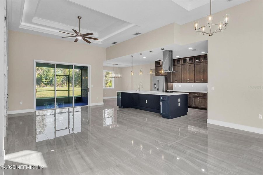 Furnished interior view inside a new home in , Hastings (Image 16).