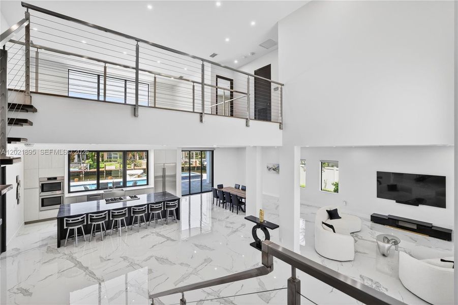 Furnished interior view inside a new home in , Pompano Beach (Image 42).