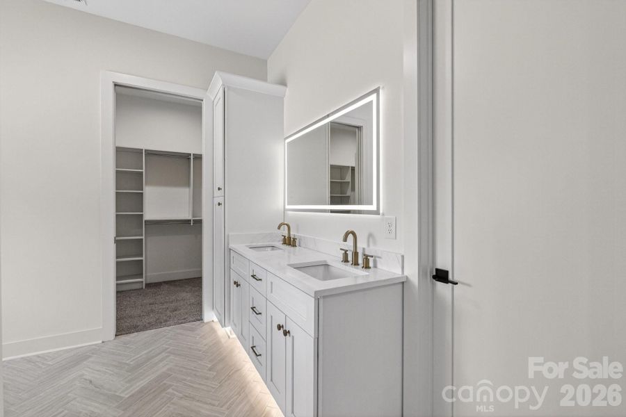 Furnished interior view inside a new home in , Statesville (Image 5).