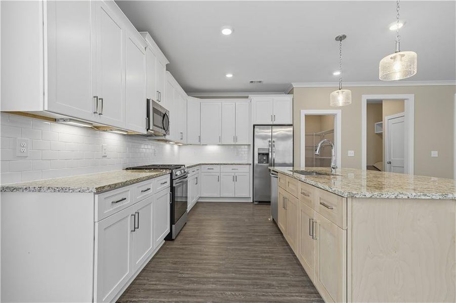 Furnished interior view inside a new home in , Ball Ground (Image 9).