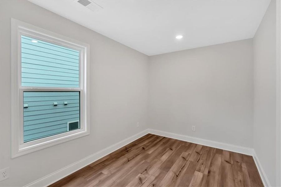 Spacious, unfurnished interior of a new home in Stratford at NatureWalk, Dallas (Image 37).