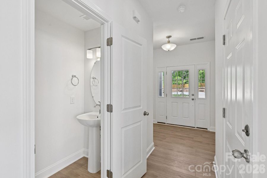 Furnished interior view inside a new home in Bell Glen, Charlotte (Image 14). Furnished interior view inside a new home in Bell Glen, Charlotte (Image 14).