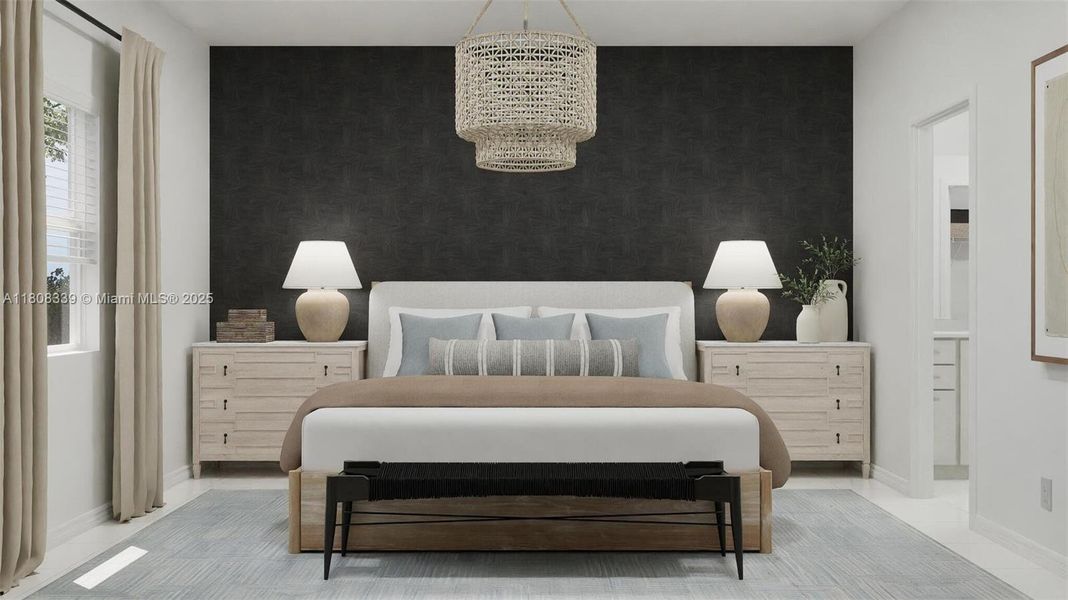 Furnished interior view inside a new home in Redlands Ridge: Mahogany Collection, Miami (Image 2).