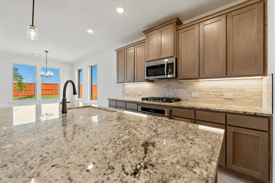 Furnished interior view inside a new home in Morningstar, Aledo (Image 11).