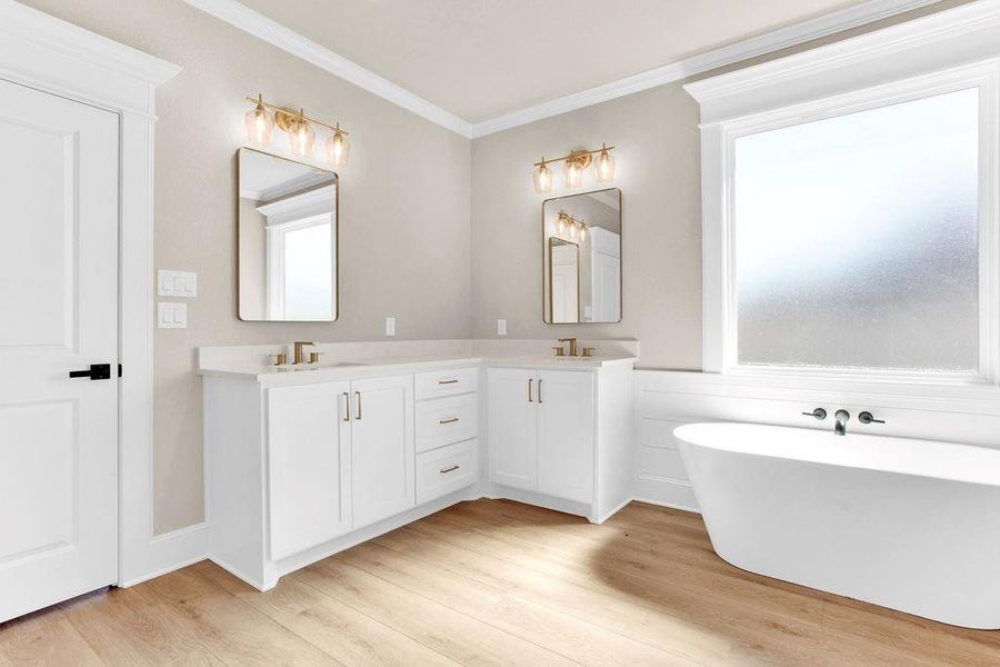 Furnished interior view inside a new home in , Tyler (Image 8).