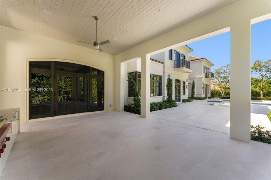 Exterior details and patio area of a home in , Pinecrest (Image 20).