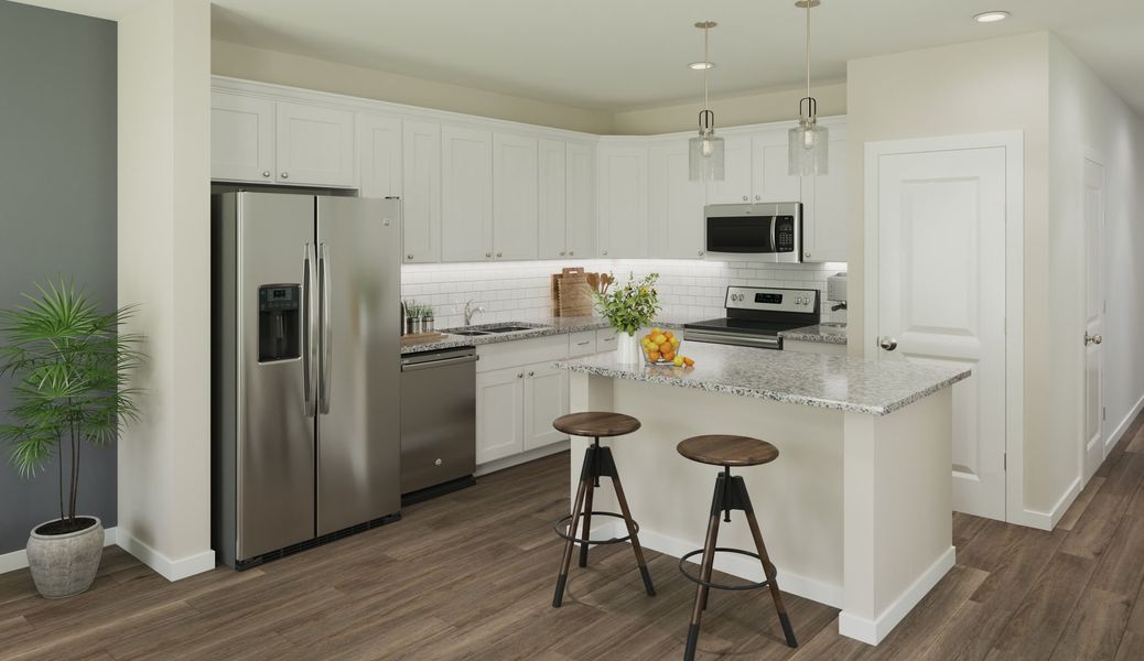 Kitchen of The Rosalia at Avalon Park Tavares