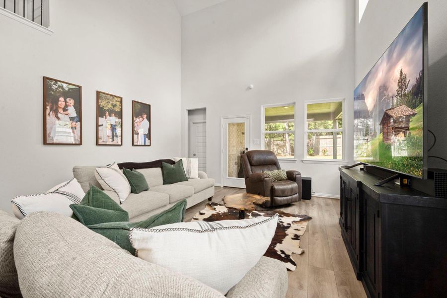 Furnished interior view inside a new home in , Conroe (Image 11). Furnished interior view inside a new home in , Conroe (Image 11).