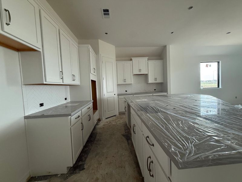 In-progress construction of a new home in Brookewater, Rosenberg, TX (Image 19).