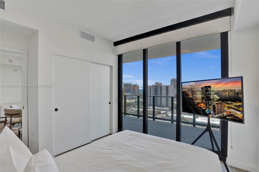 Furnished interior view inside a new home in , Miami Beach (Image 16).