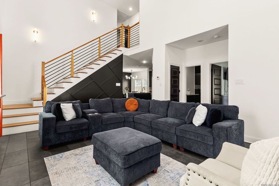 Furnished interior view inside a new home in , Elmendorf (Image 17).