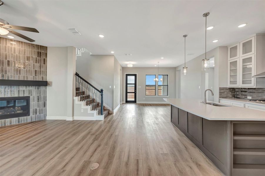 Furnished interior view inside a new home in Indigo 50’ Homesites, Richmond (Image 4).