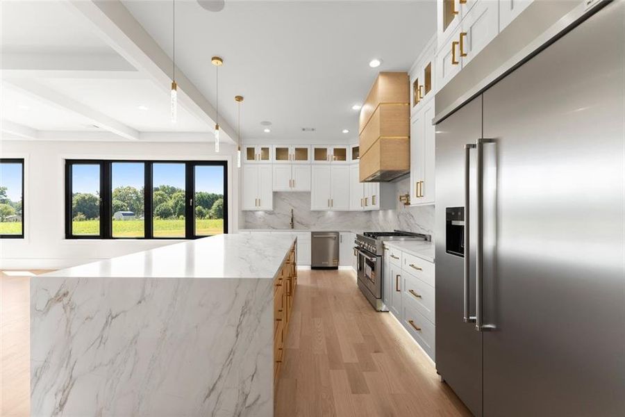 Furnished interior view inside a new home in , Dacula (Image 3).