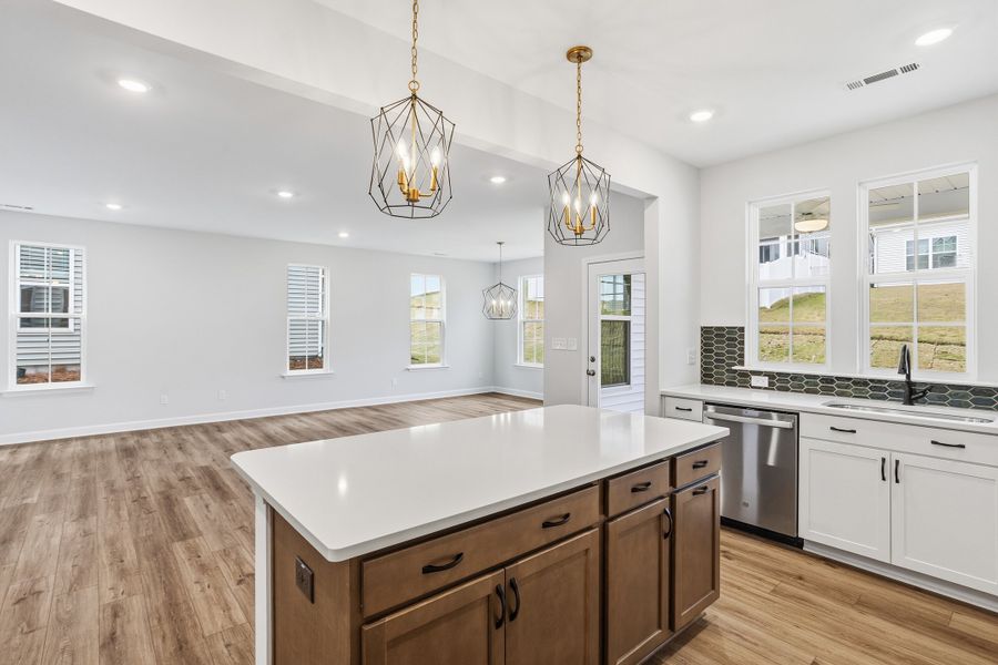 Furnished interior view inside a new home in Renaissance at White Oak, Garner (Image 10).