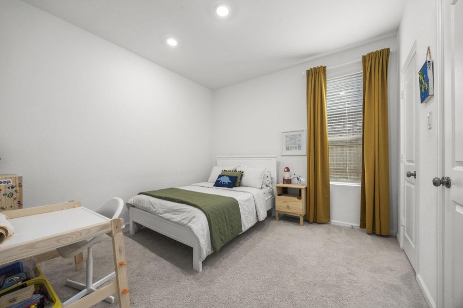 Furnished interior view inside a new home in Sunterra: Avante Collection, Katy (Image 12).