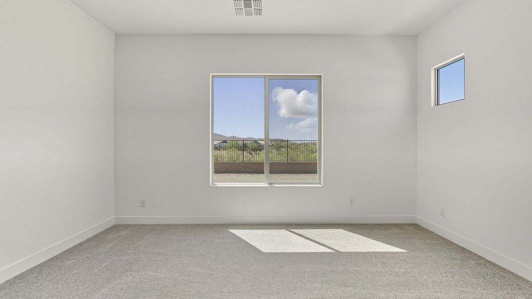 Furnished interior view inside a new home in Hacienda at Estrella, Goodyear (Image 24).