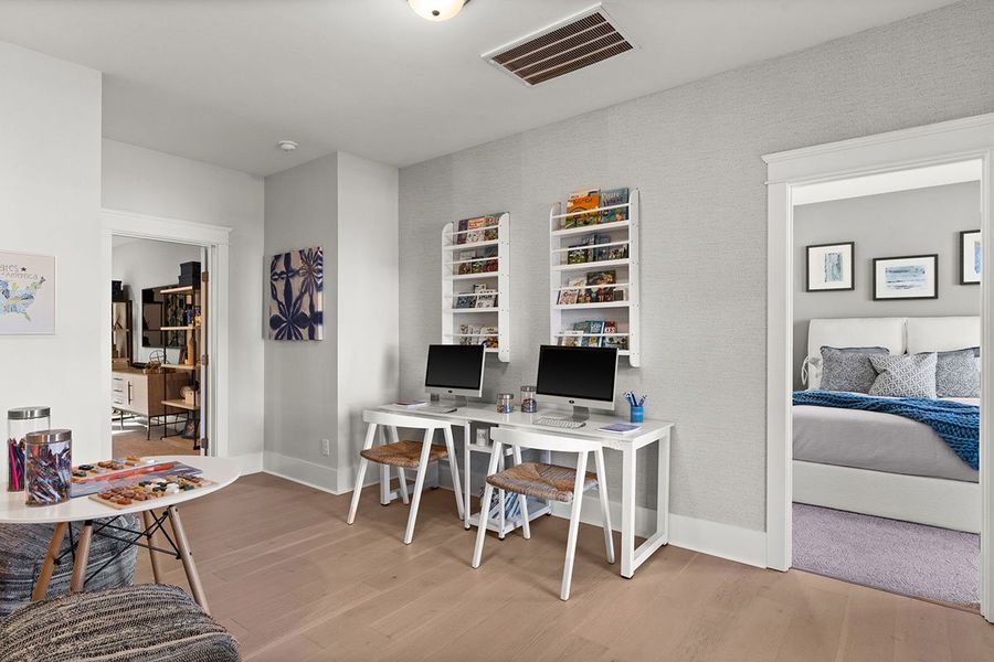 Representative furnished interior of a home built from the The Emerson by RobuckHomes in Stonehedge, Leesville (Image 20).