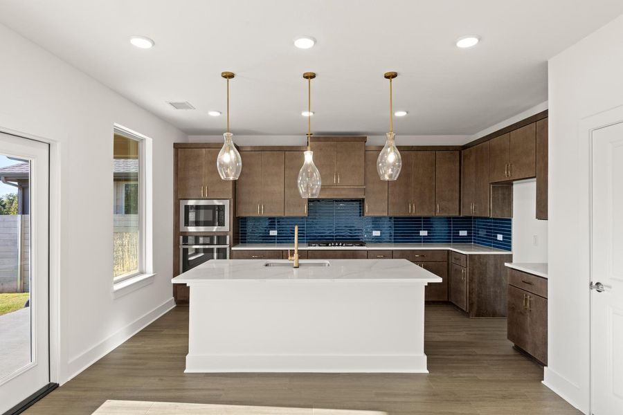Furnished interior view inside a new home in Painted Tree, McKinney (Image 9).