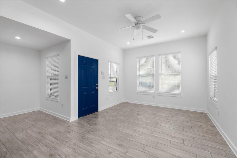 Unit A Living Room Unit A Living Room