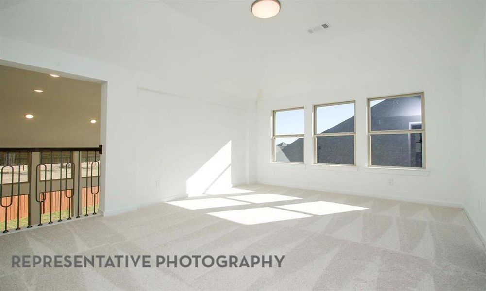 Spacious, unfurnished interior of a new home in Star Trail, Prosper (Image 28).