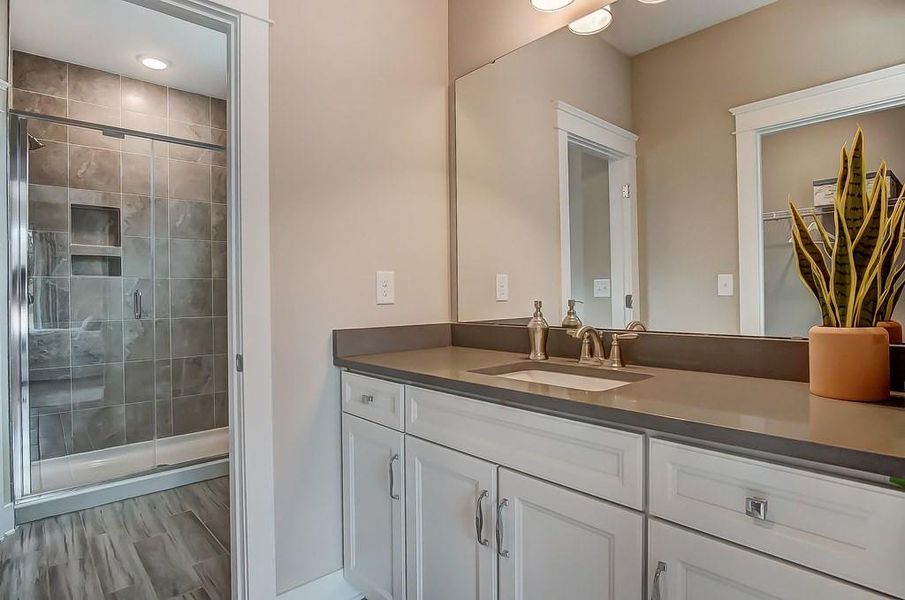 Furnished interior view inside a new home in , Pendergrass (Image 28).