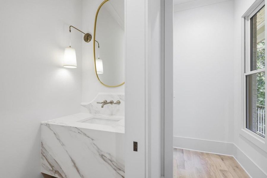 Furnished interior view inside a new home in , Atlanta (Image 17). Furnished interior view inside a new home in , Atlanta (Image 17).