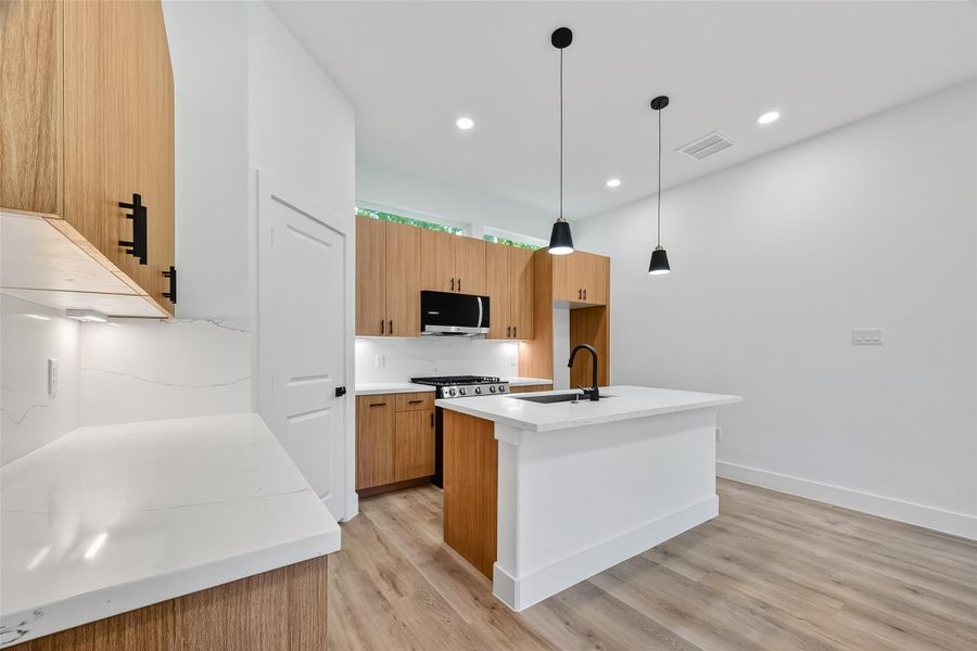 Furnished interior view inside a new home in , Houston (Image 7). Furnished interior view inside a new home in , Houston (Image 7).