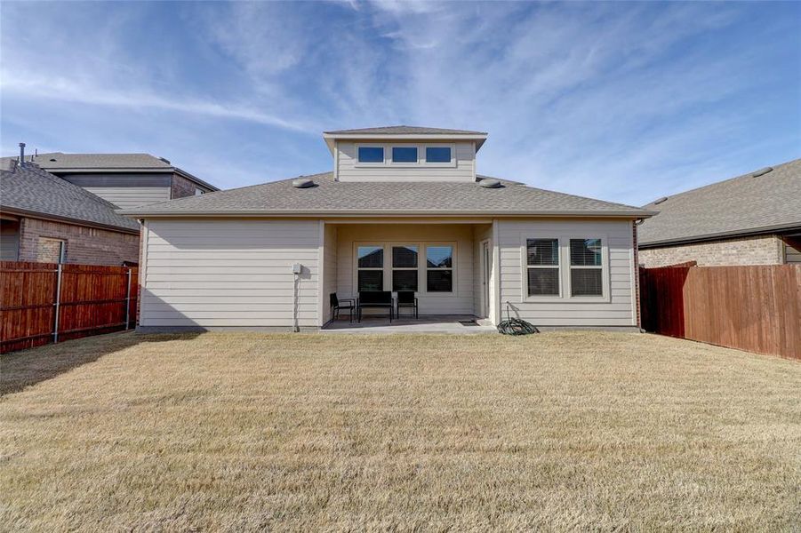 Exterior details and patio area of a home in , McKinney (Image 4). Exterior details and patio area of a home in , McKinney (Image 4).