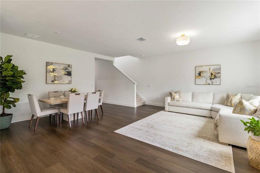 Furnished interior view inside a new home in , Sarasota (Image 25).