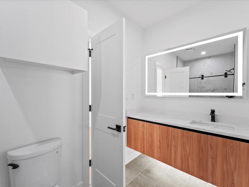 Furnished interior view inside a new home in , Houston (Image 15).