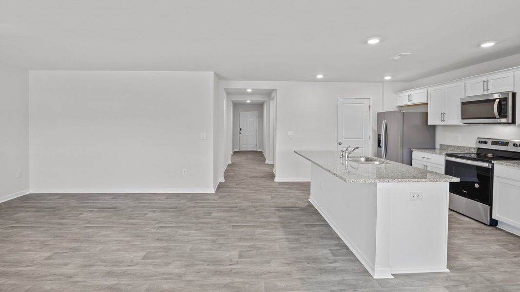 Furnished interior view inside a new home in Hunter Hill, Rocky Mount (Image 5). Furnished interior view inside a new home in Hunter Hill, Rocky Mount (Image 5).