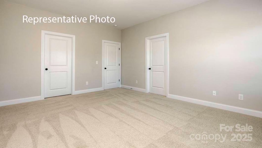 Spacious, unfurnished interior of a new home in Sanctuary at Southgate, Indian Trail (Image 30).