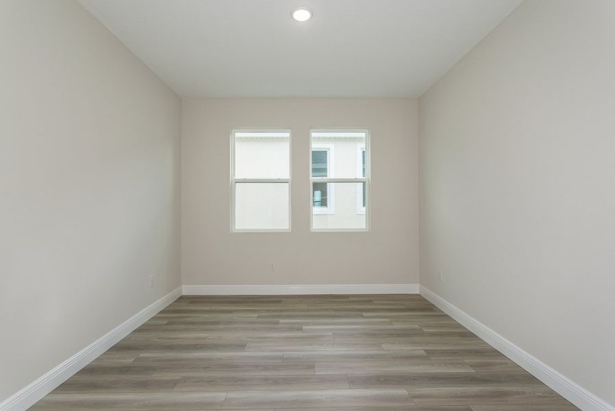 Spacious, unfurnished interior of a new home in Pasadena Woods, Wesley Chapel (Image 18). Spacious, unfurnished interior of a new home in Pasadena Woods, Wesley Chapel (Image 18).