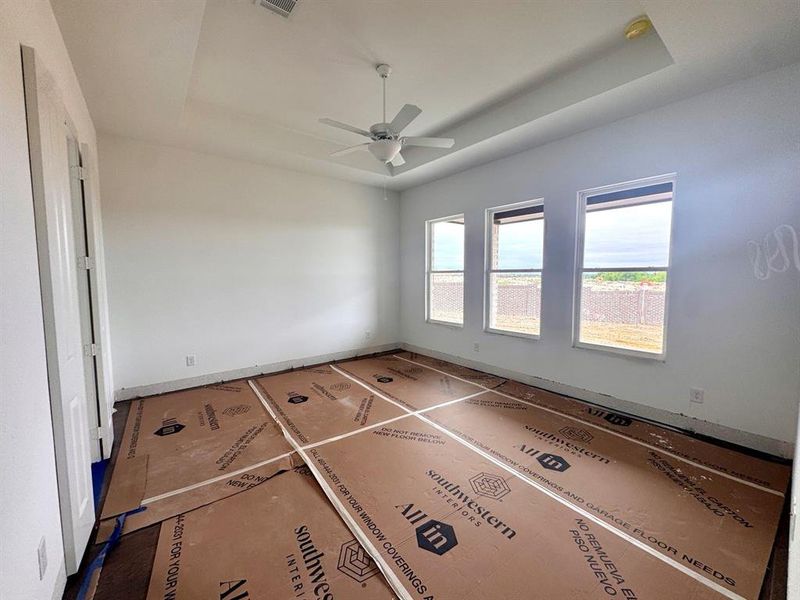 Primary Bedroom Construction Progress
