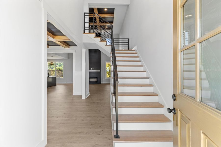Representative furnished interior of a home built from the Smokey by Rockwood Homes in Wofford Estates, Clarksville (Image 3). Representative furnished interior of a home built from the Smokey by Rockwood Homes in Wofford Estates, Clarksville (Image 3).