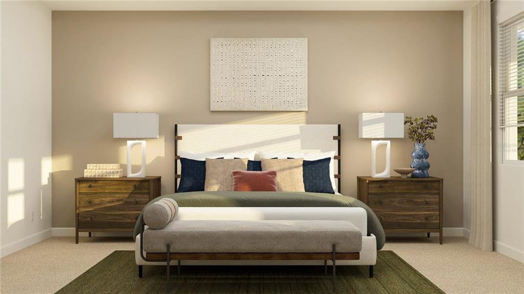 Furnished interior view inside a new home in Bridgewalk: Executive Collection, St. Cloud (Image 12). Furnished interior view inside a new home in Bridgewalk: Executive Collection, St. Cloud (Image 12).