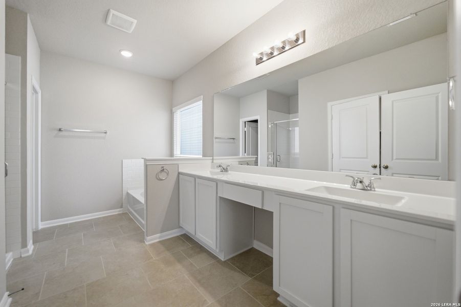 Furnished interior view inside a new home in Hennersby Hollow, San Antonio (Image 6).