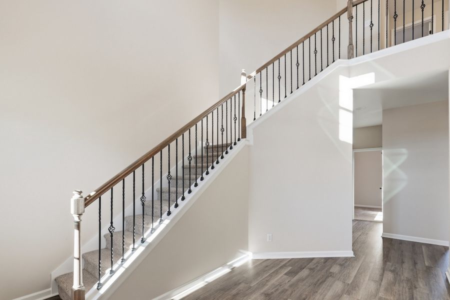 Representative unfurnished interior of a home built from the The Screven by RTS Homes in Tibet Road at Sassafras, Allenhurst (Image 21).