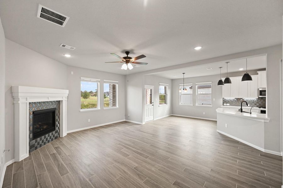 Spacious, unfurnished interior of a new home in Waterstone on Lake Conroe, Montgomery (Image 15). Spacious, unfurnished interior of a new home in Waterstone on Lake Conroe, Montgomery (Image 15).