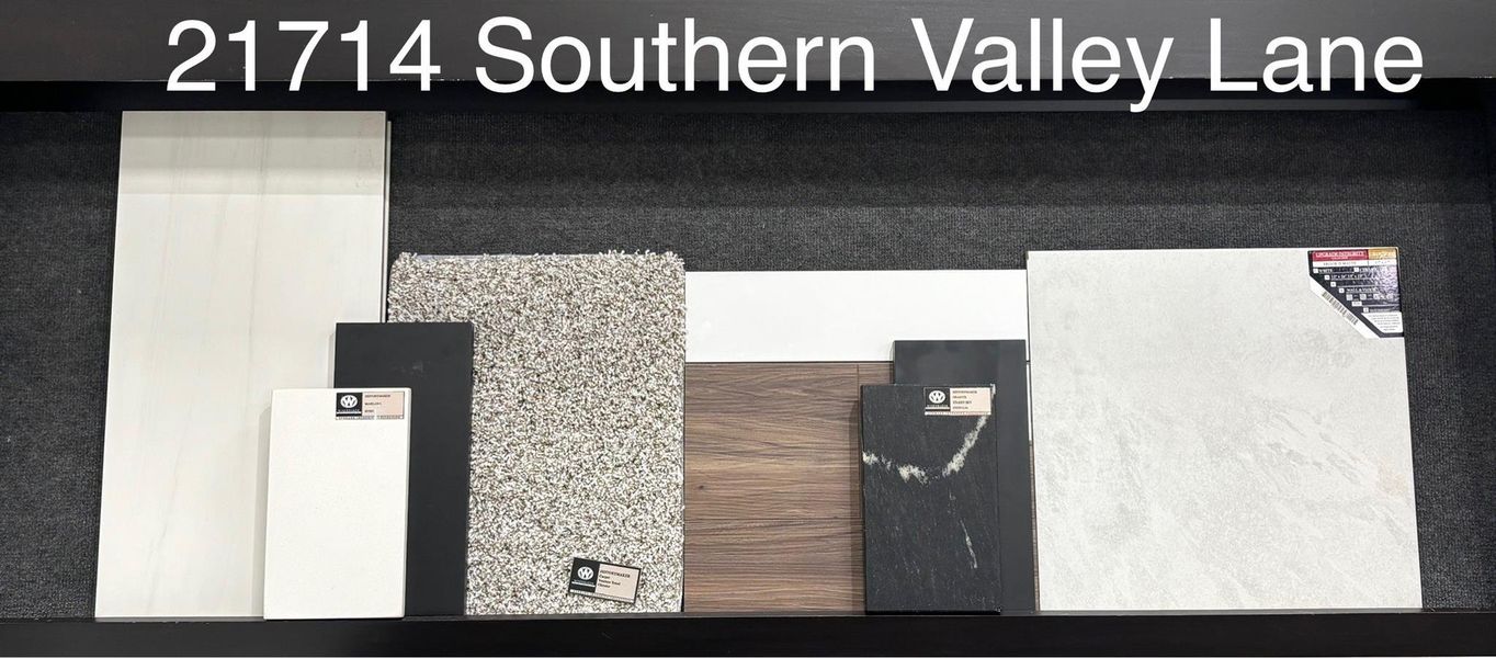 Sample of building materials used in homes in Harrington Trails, New Caney (Image 11).